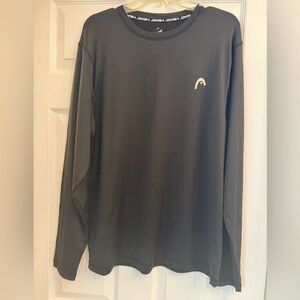 Head Black Long Sleeve Men's Shirt